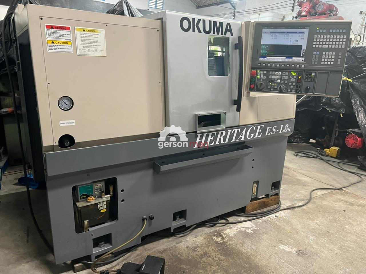 TORNO CNC OKUMA MOD Heritage ES-L611 ano 2009